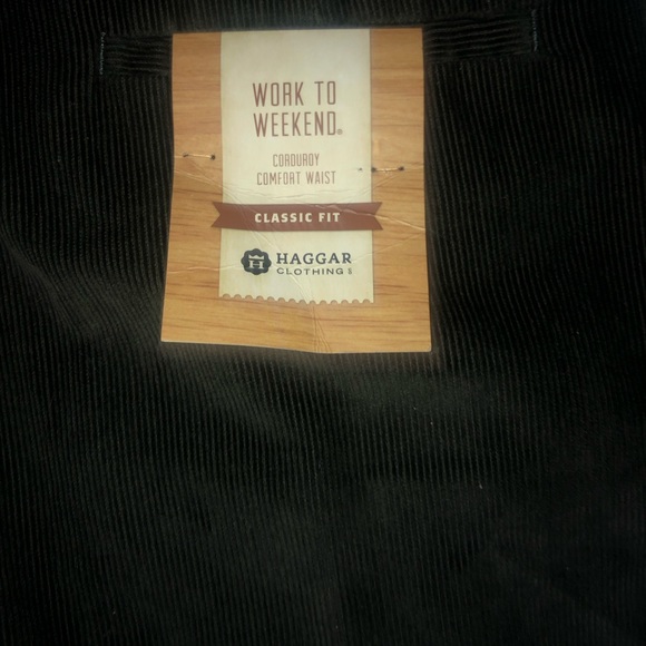 MENS CORDUROY BROWN PANTS SZ. 38W X 30L NWT - Picture 11 of 14